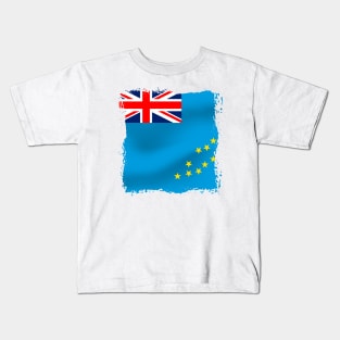 Tuvalu artwork Kids T-Shirt